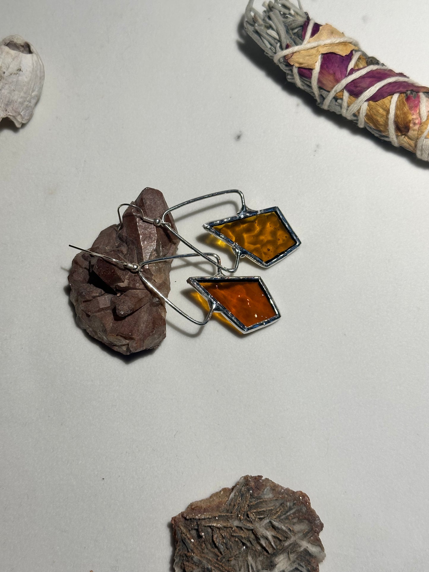 Shades of Orange Earrings
