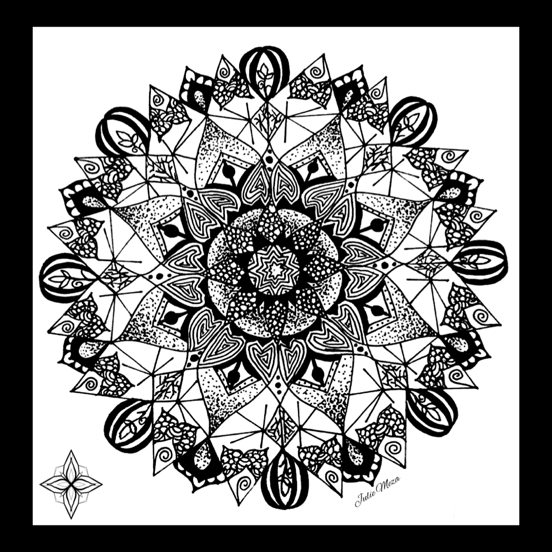 Sprout Mandala Print