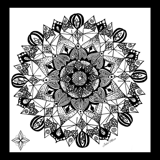 Sprout Mandala Print