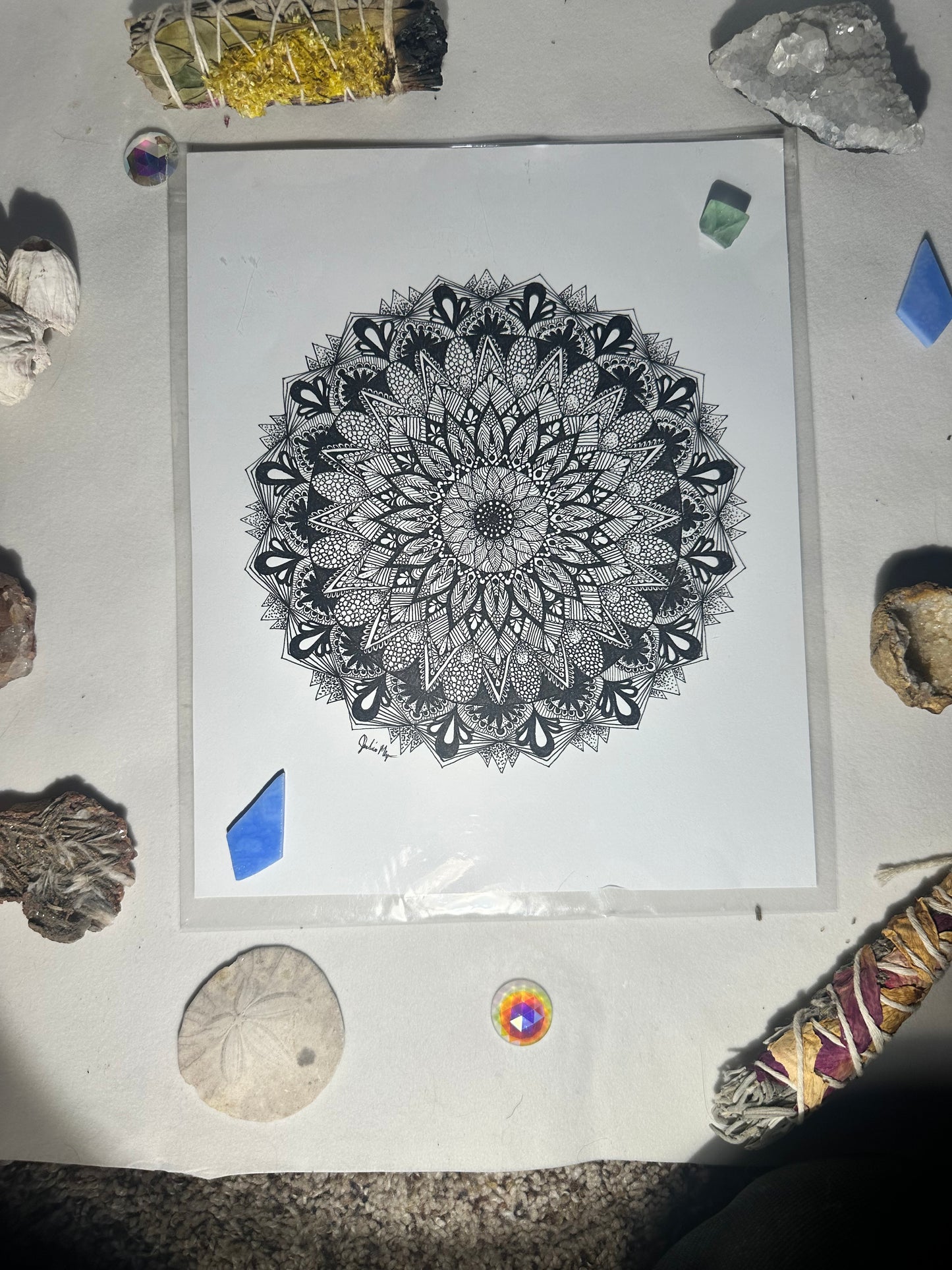 Mandala Print