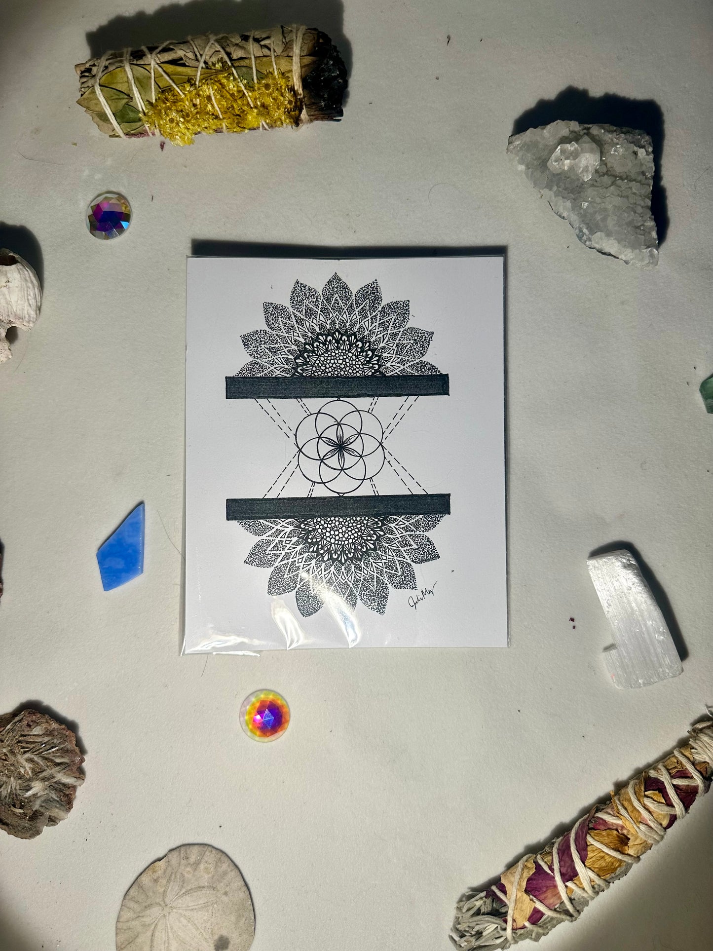 SOL Mandala Print